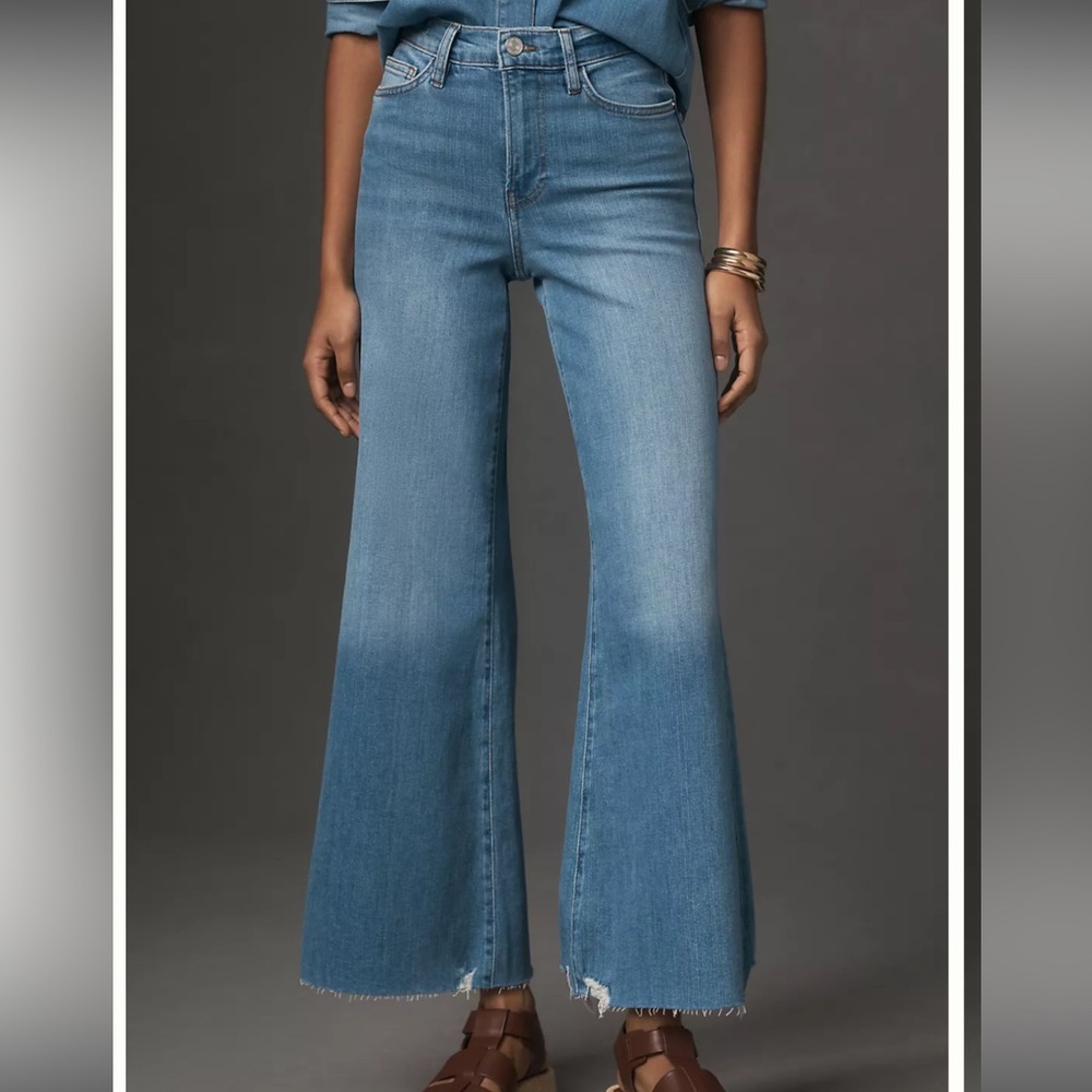 FRAME Le Palazzo Crop high-waisted jeans - Picture 4 of 13